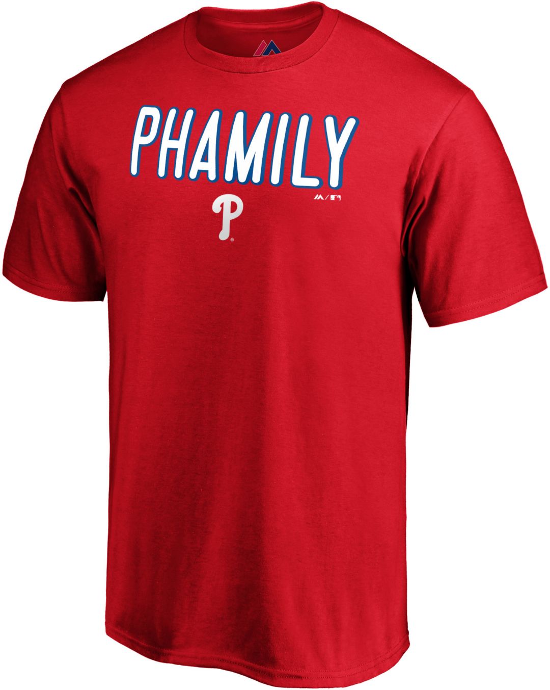 Majestic Mens Philadelphia Phillies Phamily T Shirt - 