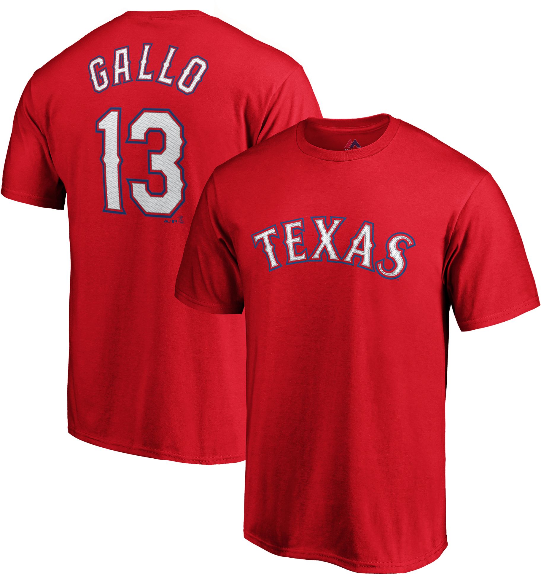 red texas rangers shirt