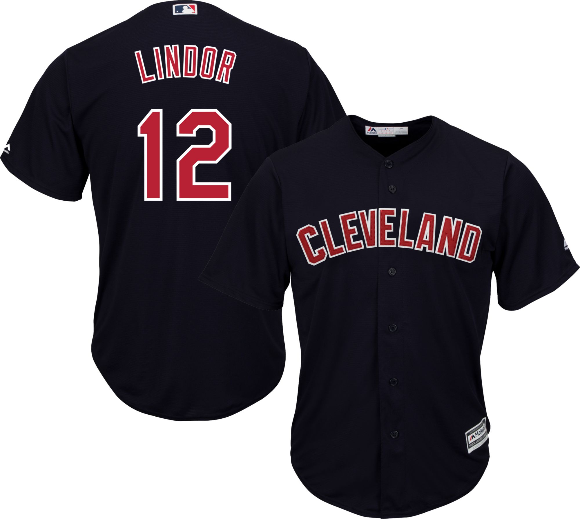 lindor navy jersey