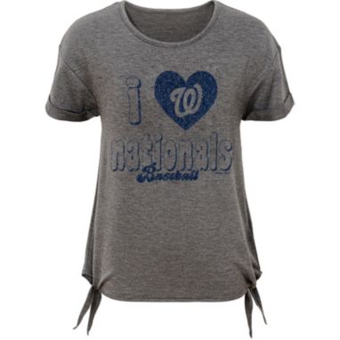 sorry, Gen2 Youth Girls' Washington Nationals Side Ties Tri-Blend T-Shirt is currently out of stock