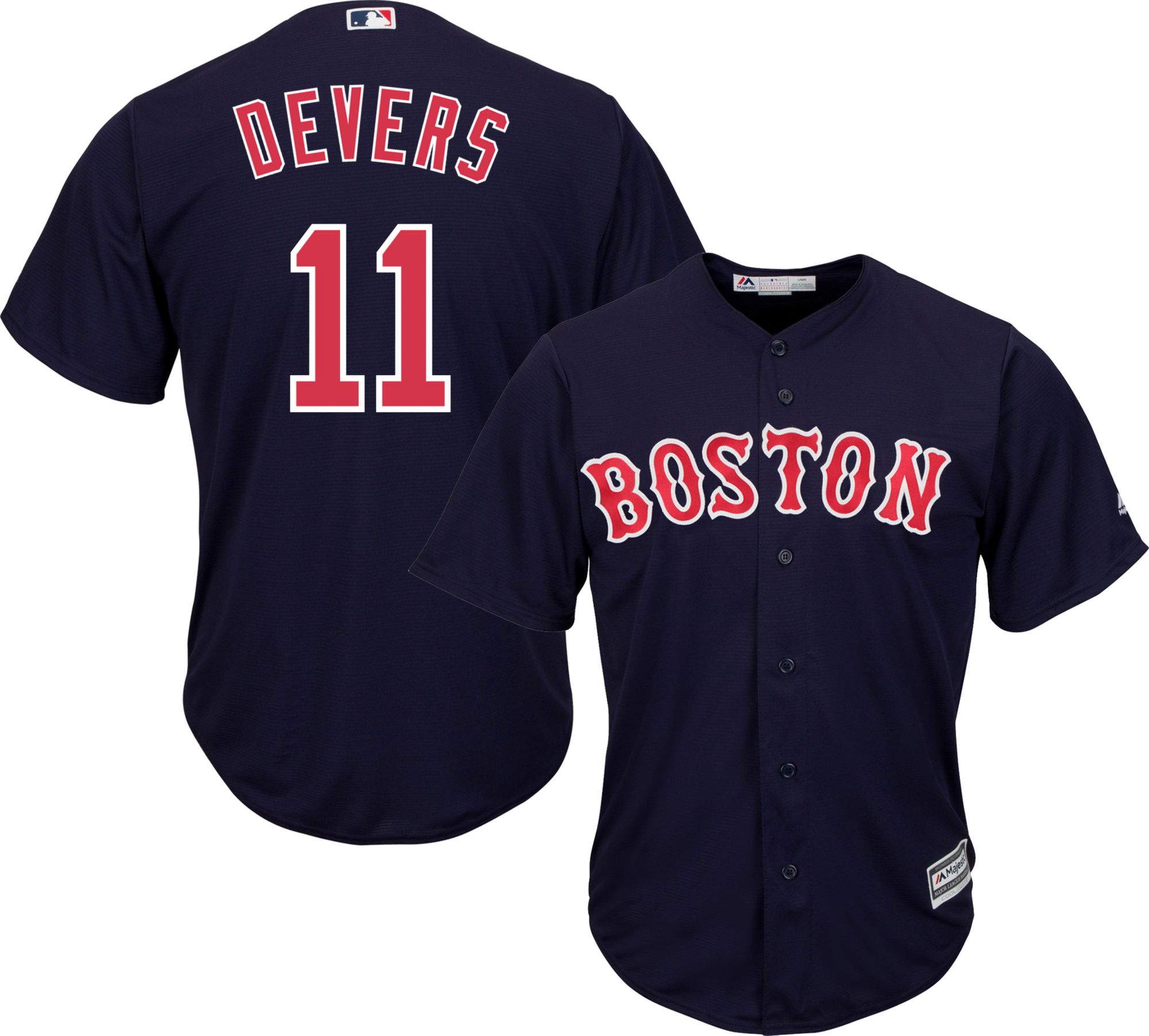 devers red sox jersey