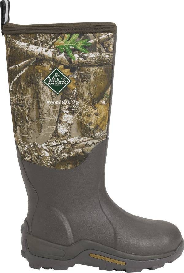 men's apollo realtree edge rubber boots