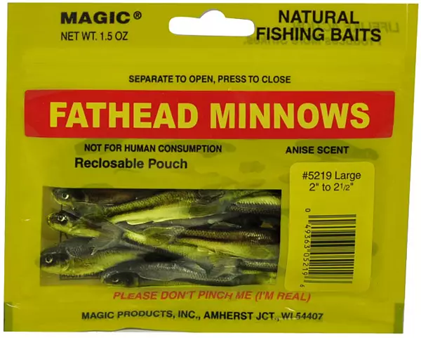Magic Bait Preserved Fathead Minnows