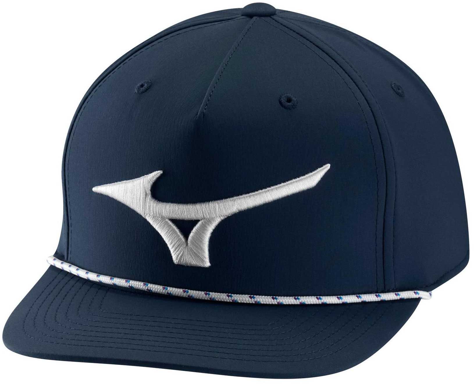 mizuno flat bill hat