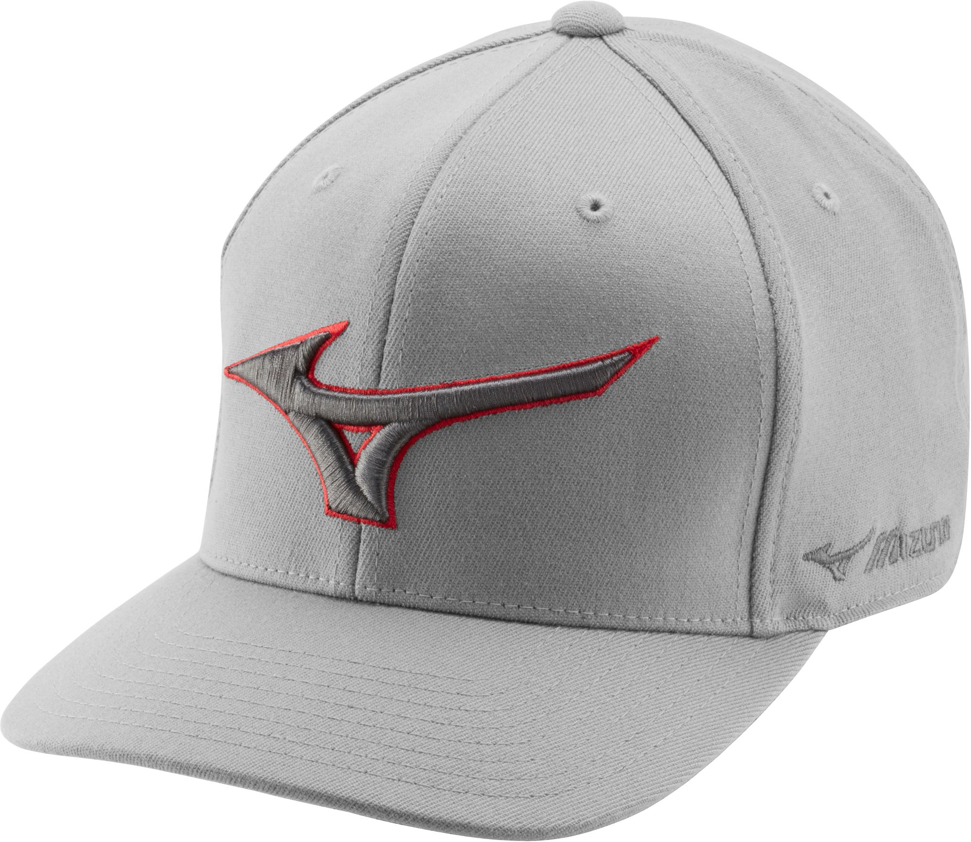 mizuno flat bill hat