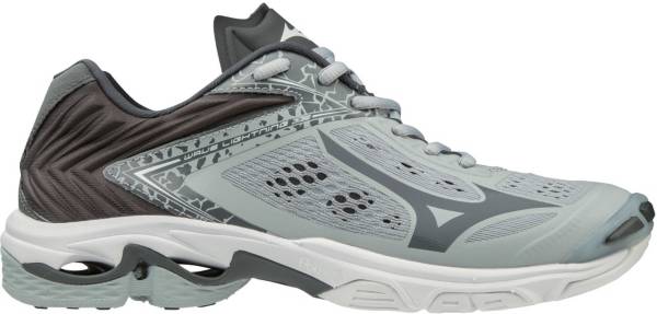 Grey mizuno volleyball on sale shoes