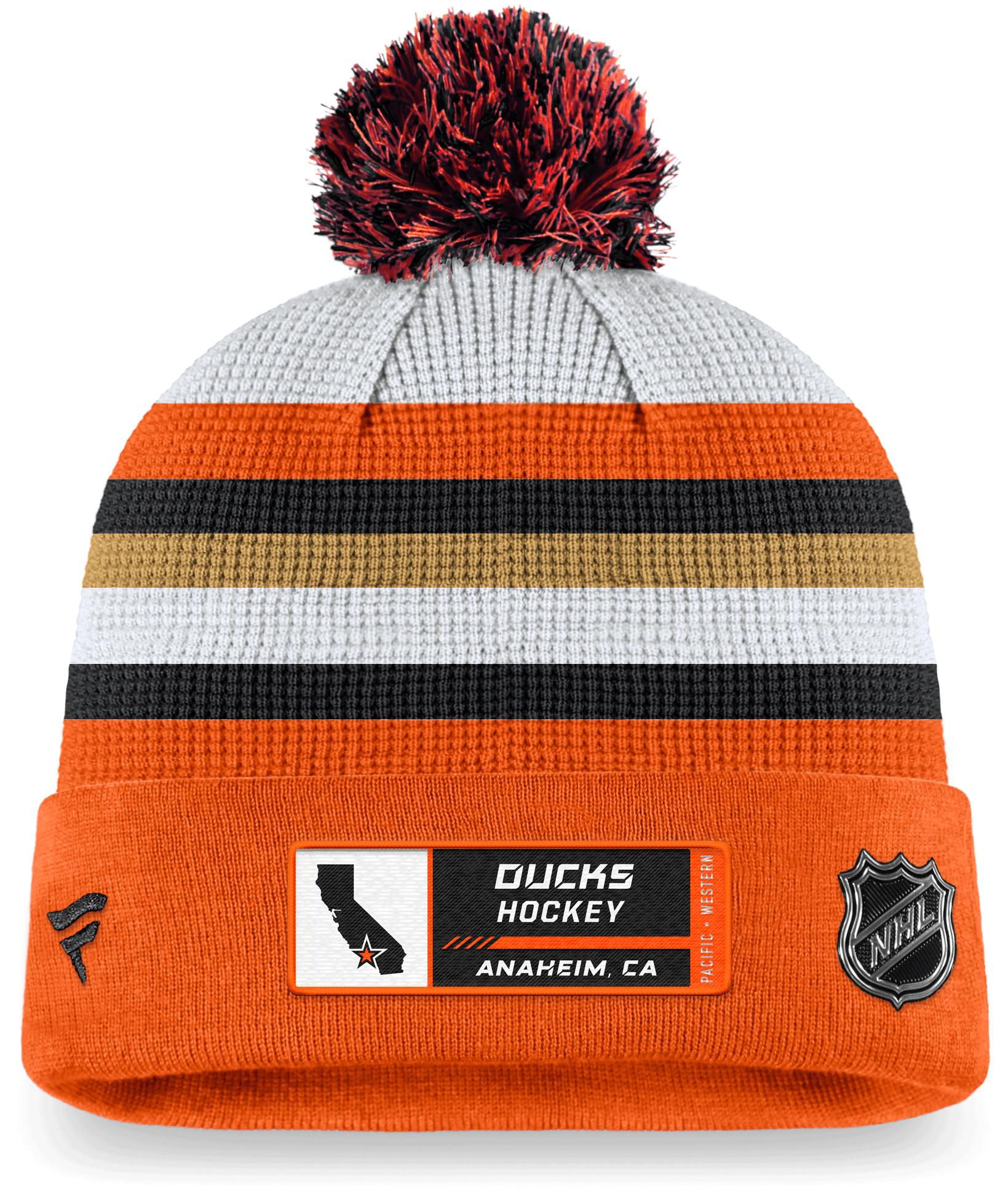 NHL Anaheim Ducks Authentic Pro Jersey Pom Knit Beanie product image