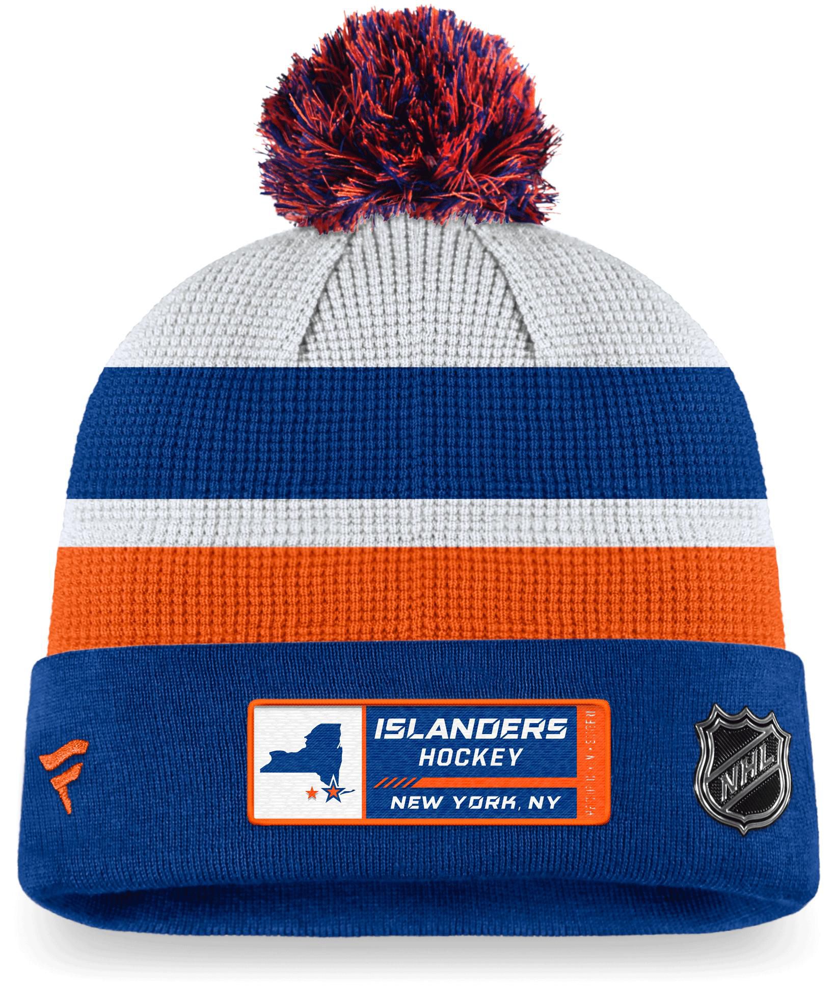 NHL New York Islanders Authentic Pro Jersey Pom Knit Beanie product image