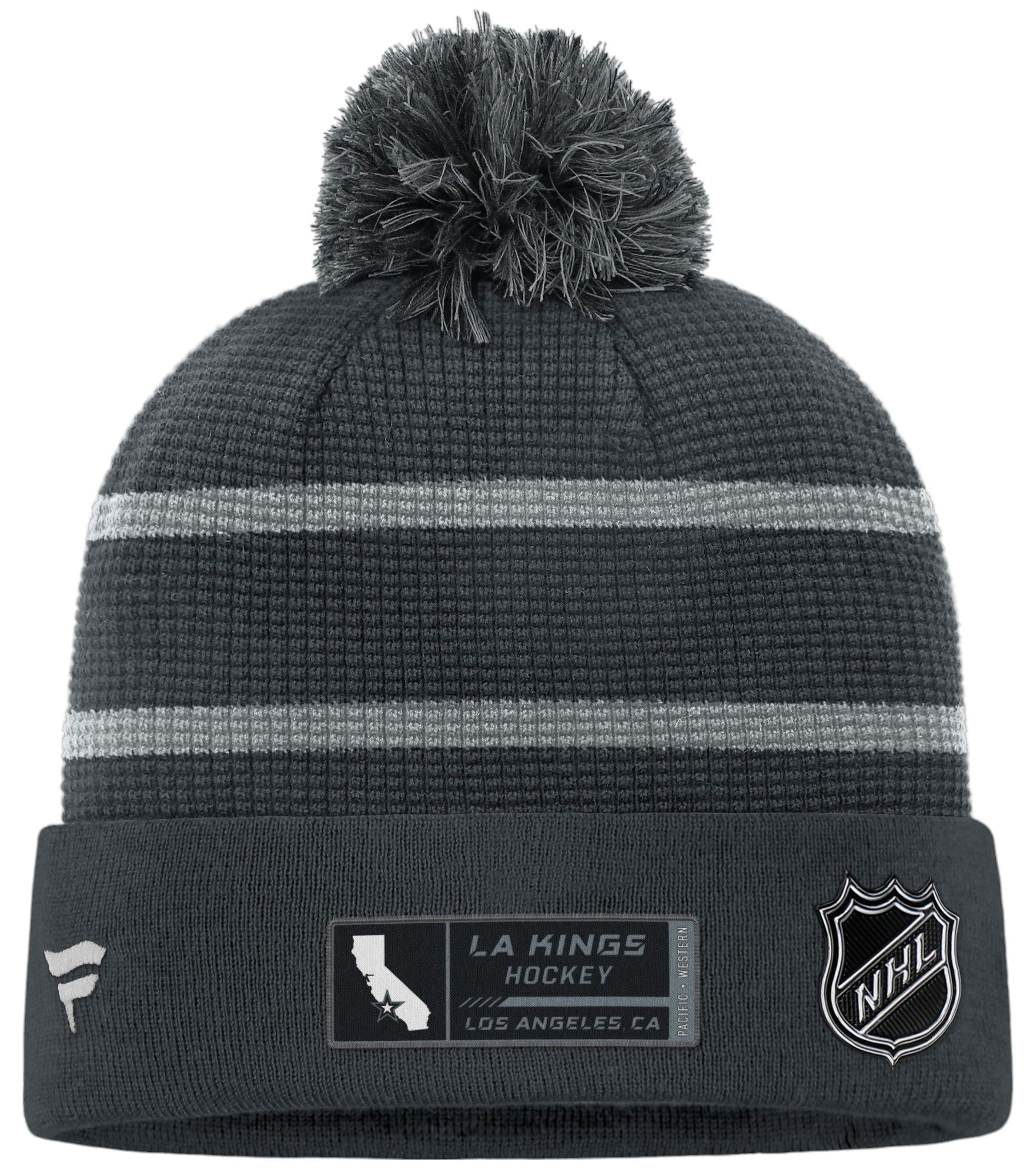 NHL Adult Los Angeles Kings Grey Pom Beanie product image