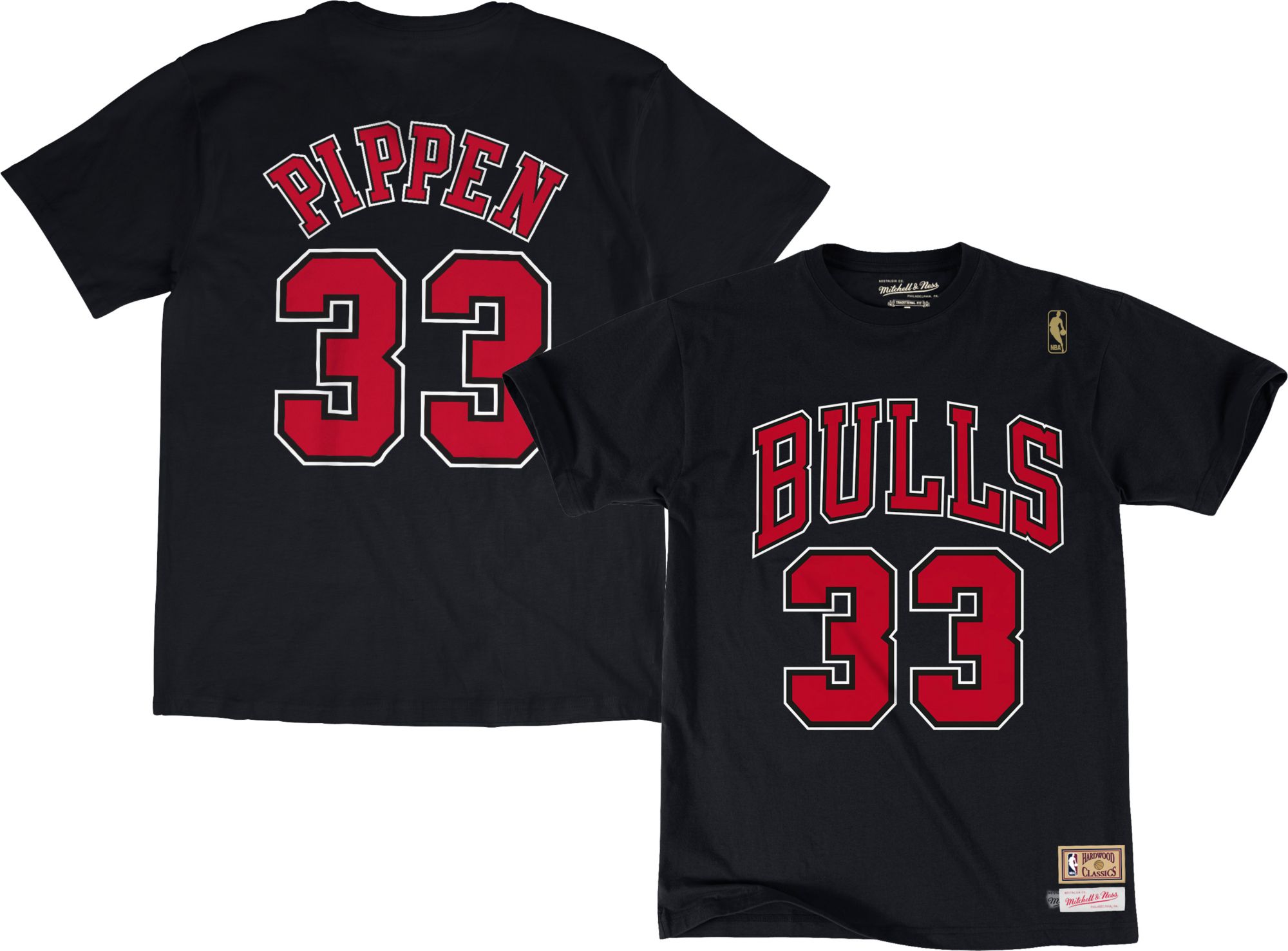 mitchell and ness bulls shirt