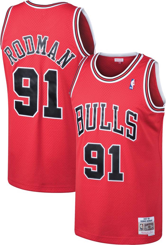 Mitchell & Ness Swingman Chicago Bulls Road 1997-98 Dennis Rodman Jersey - S