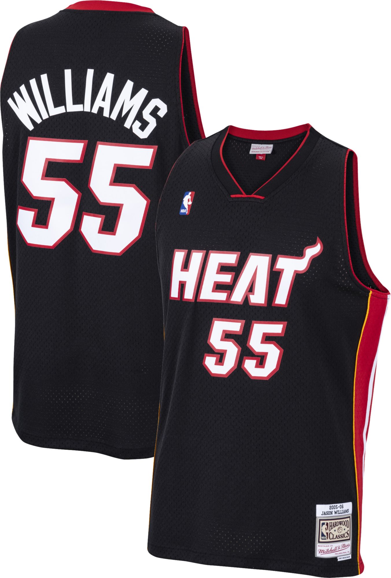 lebron james heat jersey mitchell and ness