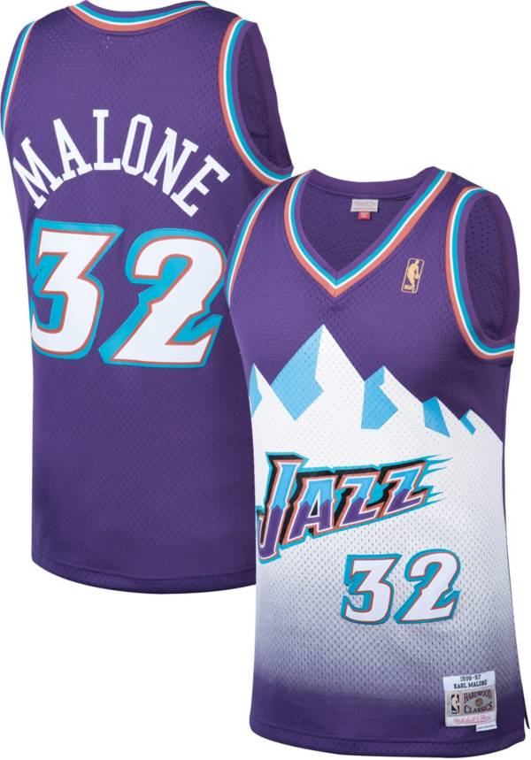 Karl malone hot sale utah jersey