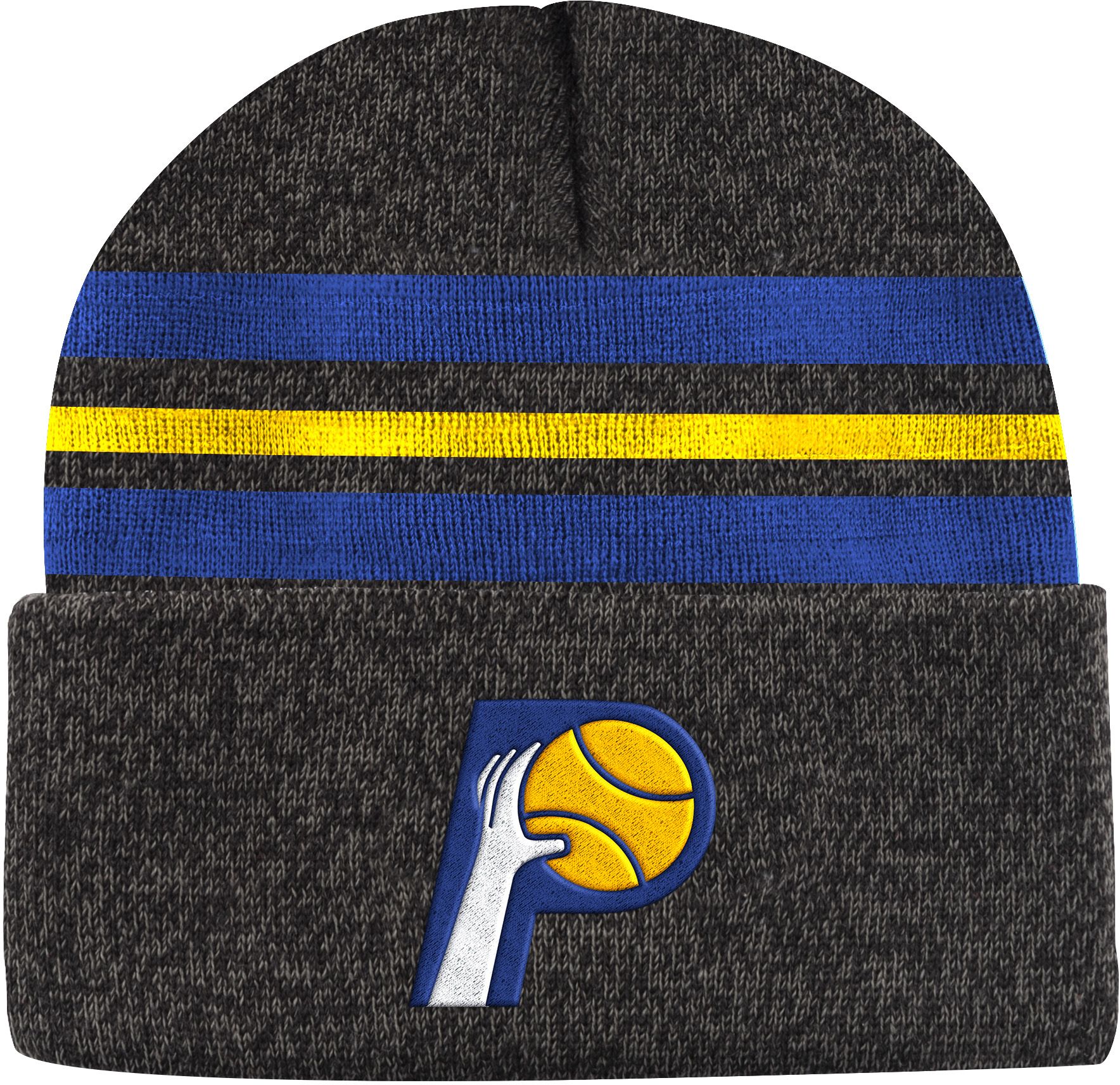 Indiana Pacers Grey Cuffed Knit Beanie 