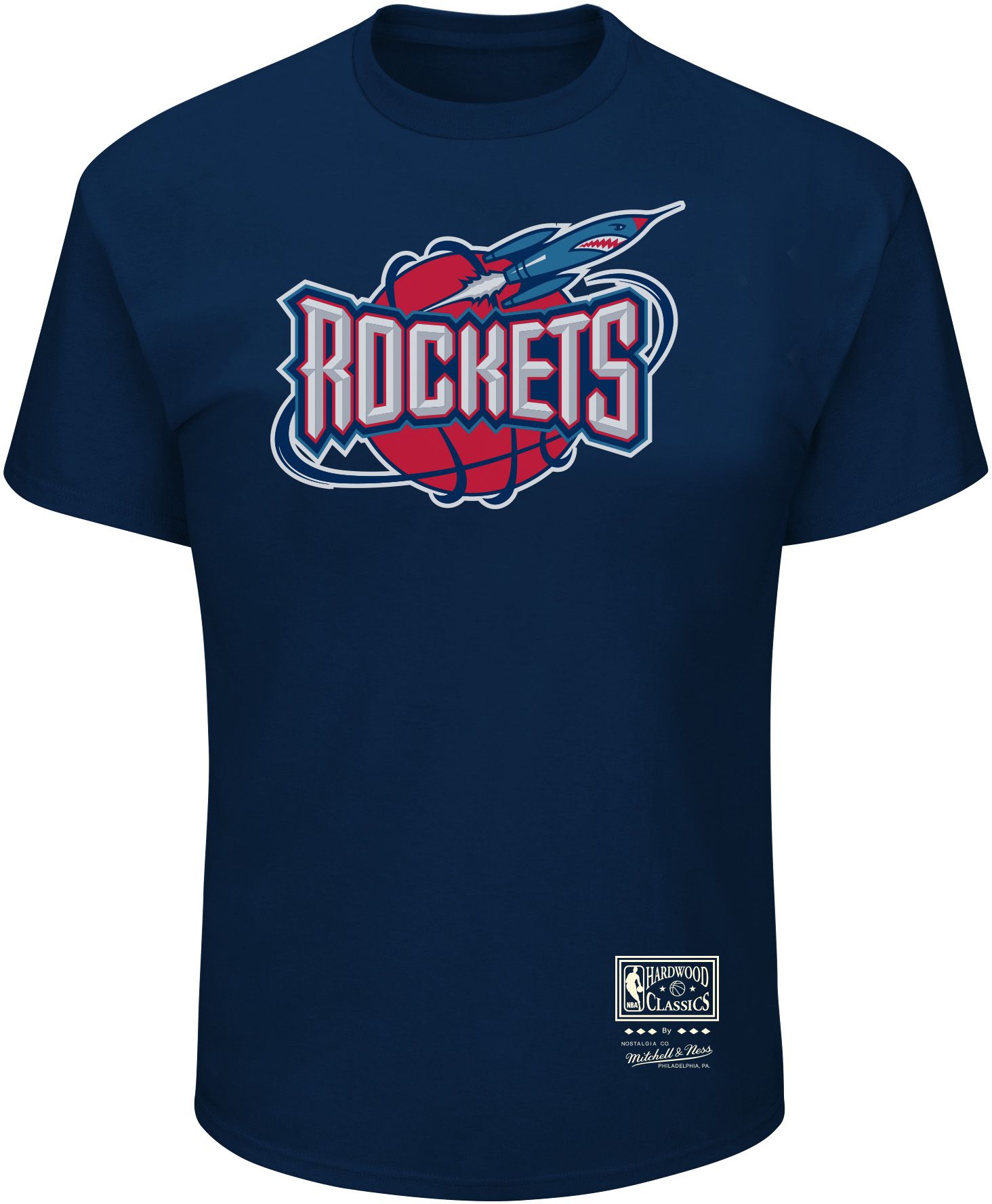 mitchell and ness rockets shirt