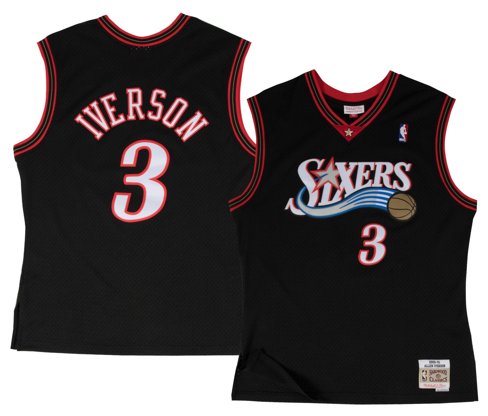 mitchell and ness allen iverson jersey