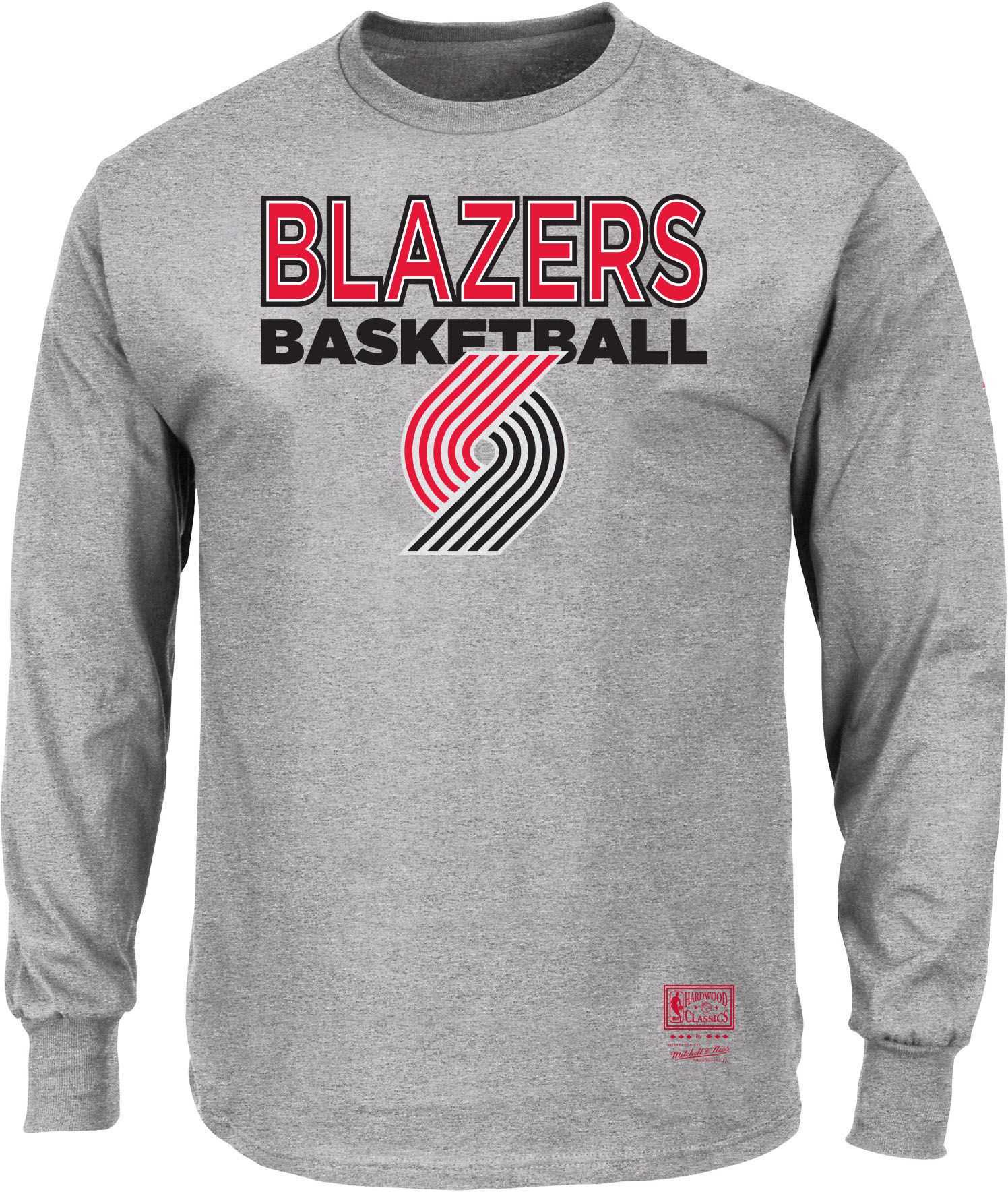 portland trail blazers long sleeve