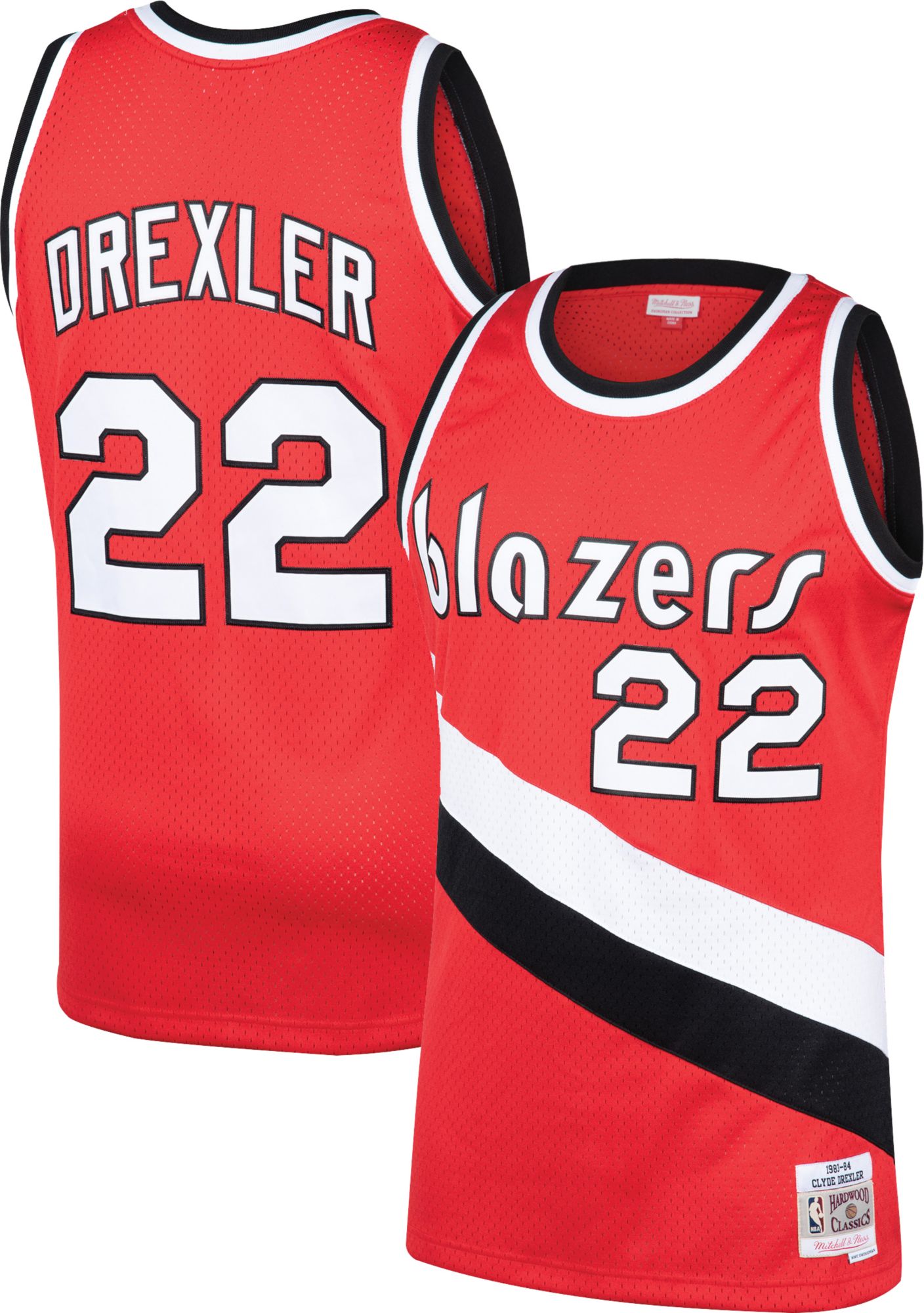 clyde drexler jersey number