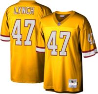 Men's Tampa Bay Buccaneers John Lynch Mitchell & Ness Orange 1993