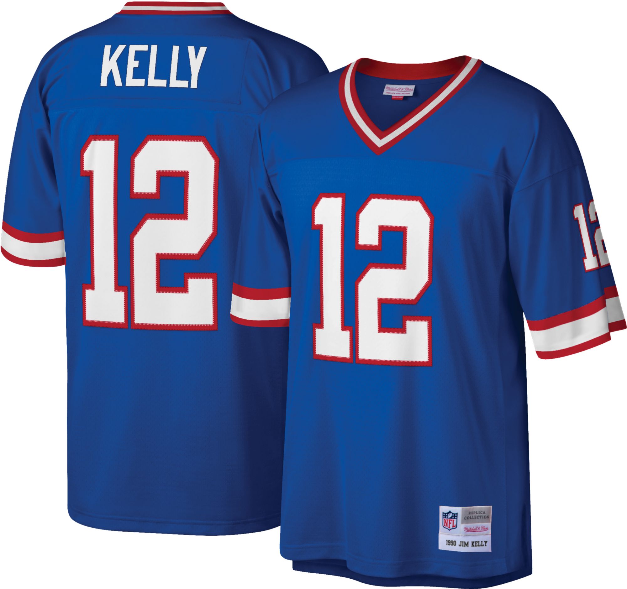 Buffalo Buffalo Bills No12 Jim Kelly Men's Nike White Golden Edition Vapor Limited 100 Jersey