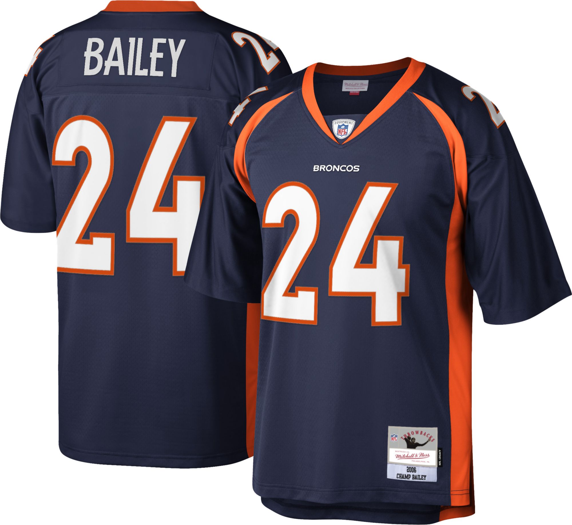Game Jersey Denver Broncos Champ Bailey 