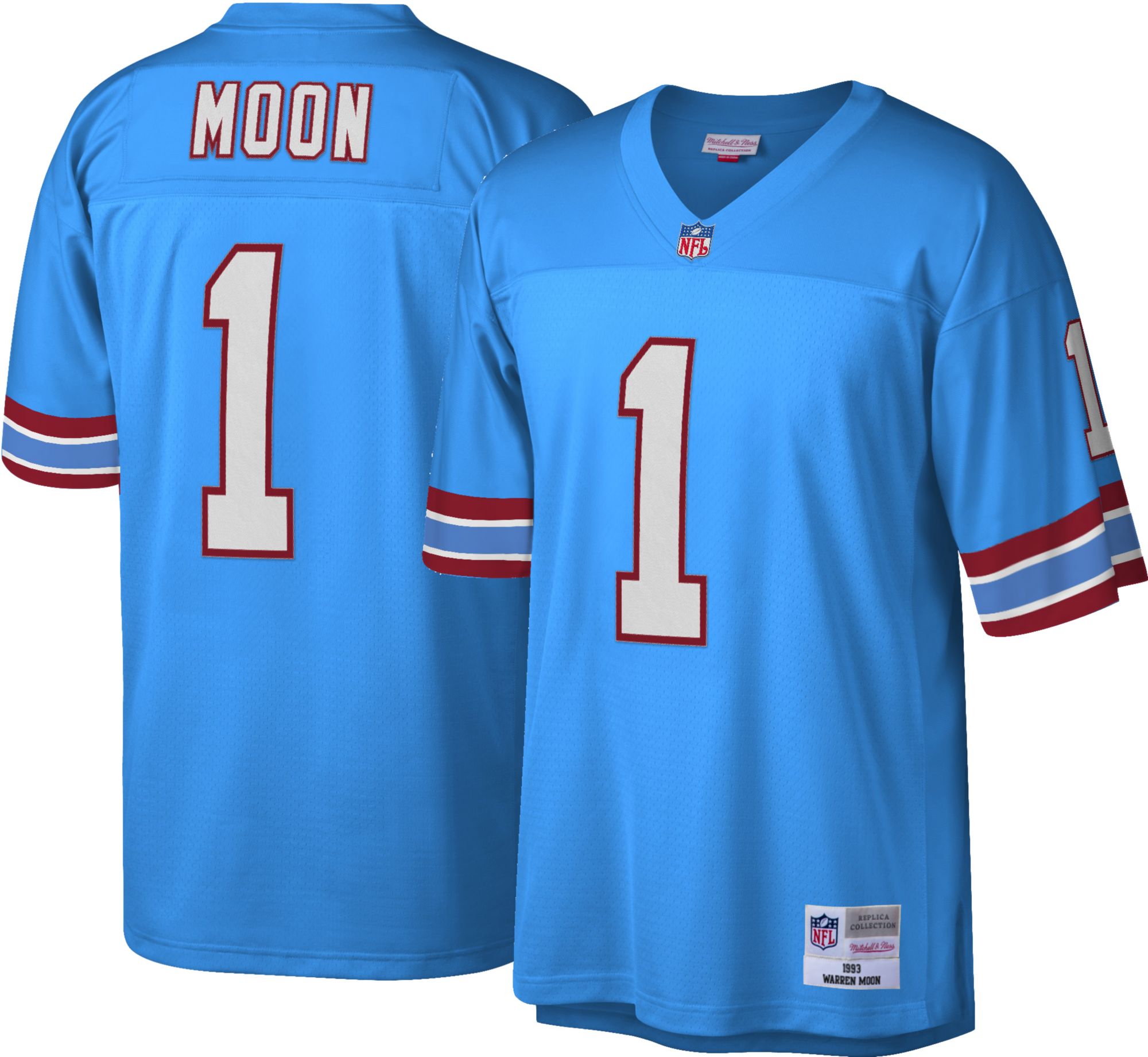 houston oilers jersey mitchell and ness