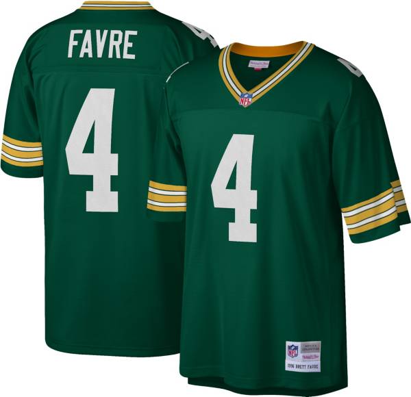 Mitchell & Ness Men's Green Bay Packers Brett Favre #4 1996 Throwback Jersey product image
