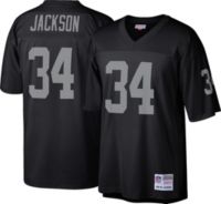 Authentic Nike Raiders No.34 Bo Jackson Grey Youth Stitched Football Elite Vapor  Jersey