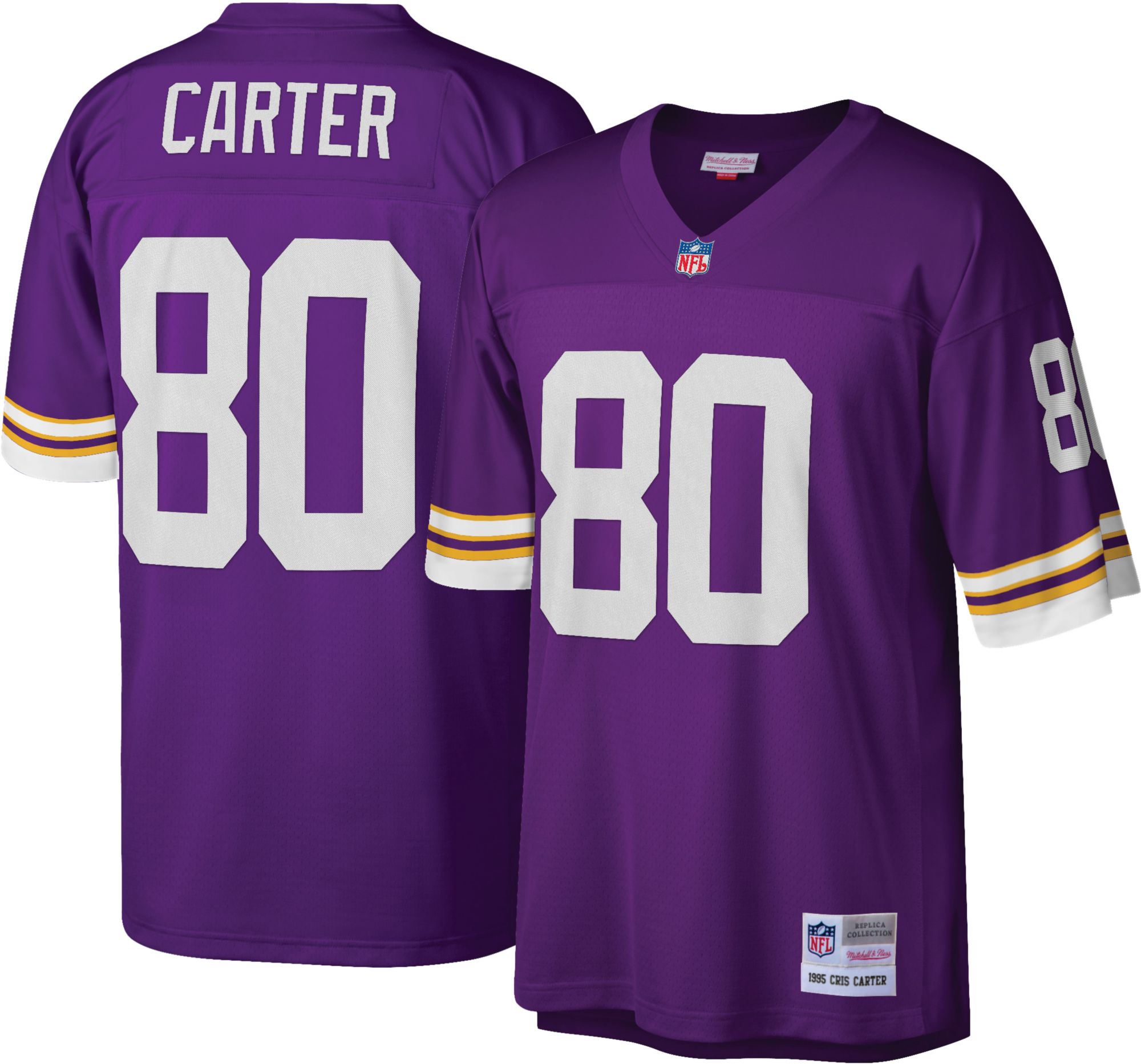 Mitchell & Ness Men's Minnesota Vikings Cris Carter #80 1995 Throwback Jersey product image