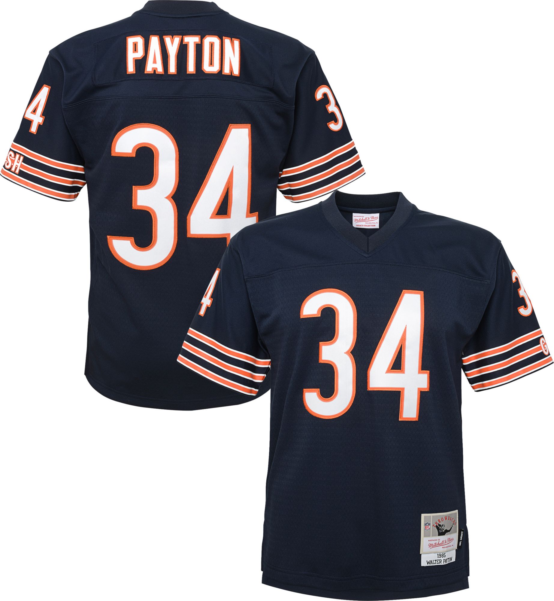 Mitchell & Ness Youth 1985 Game Jersey Chicago Bears Walter Payton #34 product image