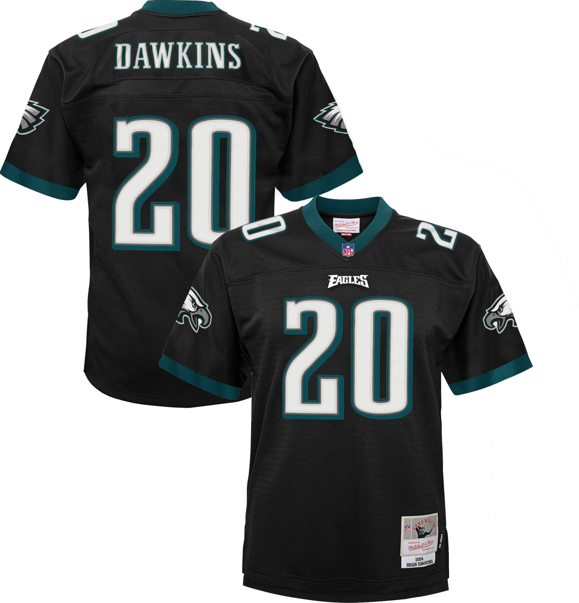 Mitchell & Ness Youth 2004 Game Jersey Philadelphia Eagles Brian Dawkins #20 product image