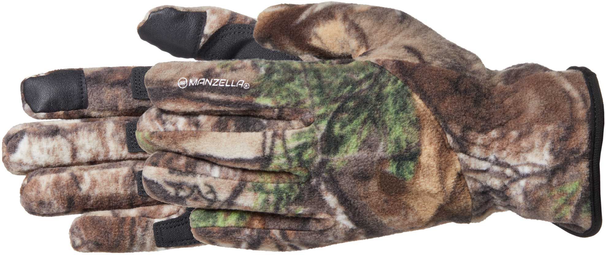 camo wool gloves