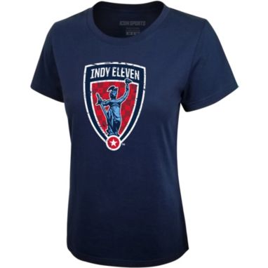 sorry, Icon Sports Group Women's Indy Eleven Logo Blue T-Shirt is currently out of stock