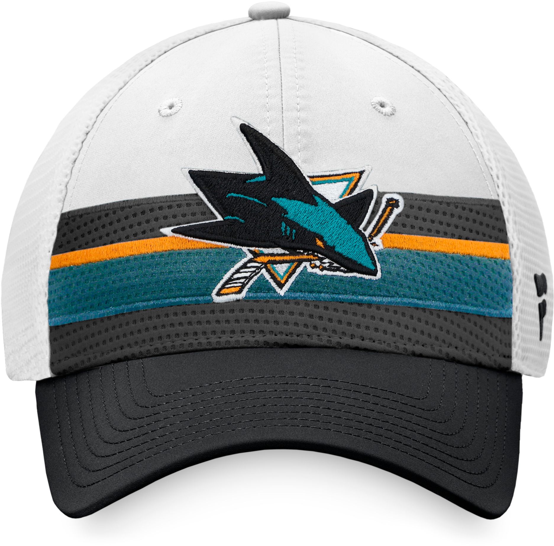 NHL San Jose Sharks Authentic Pro Adjustable Trucker Hat product image