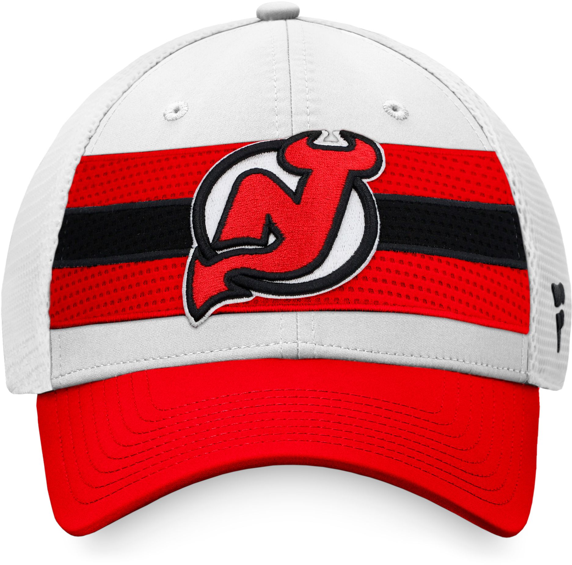NHL New Jersey Devils Authentic Pro Adjustable Trucker Hat product image