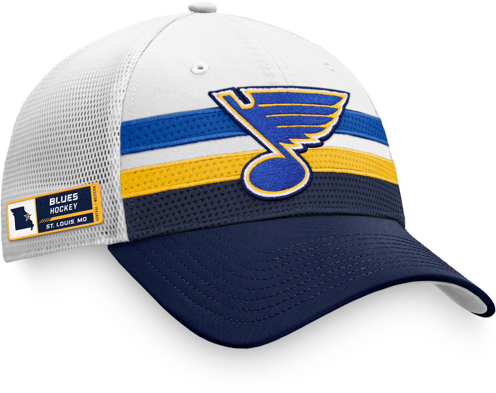 NHL St. Louis Blues Authentic Pro Adjustable Trucker Hat product image