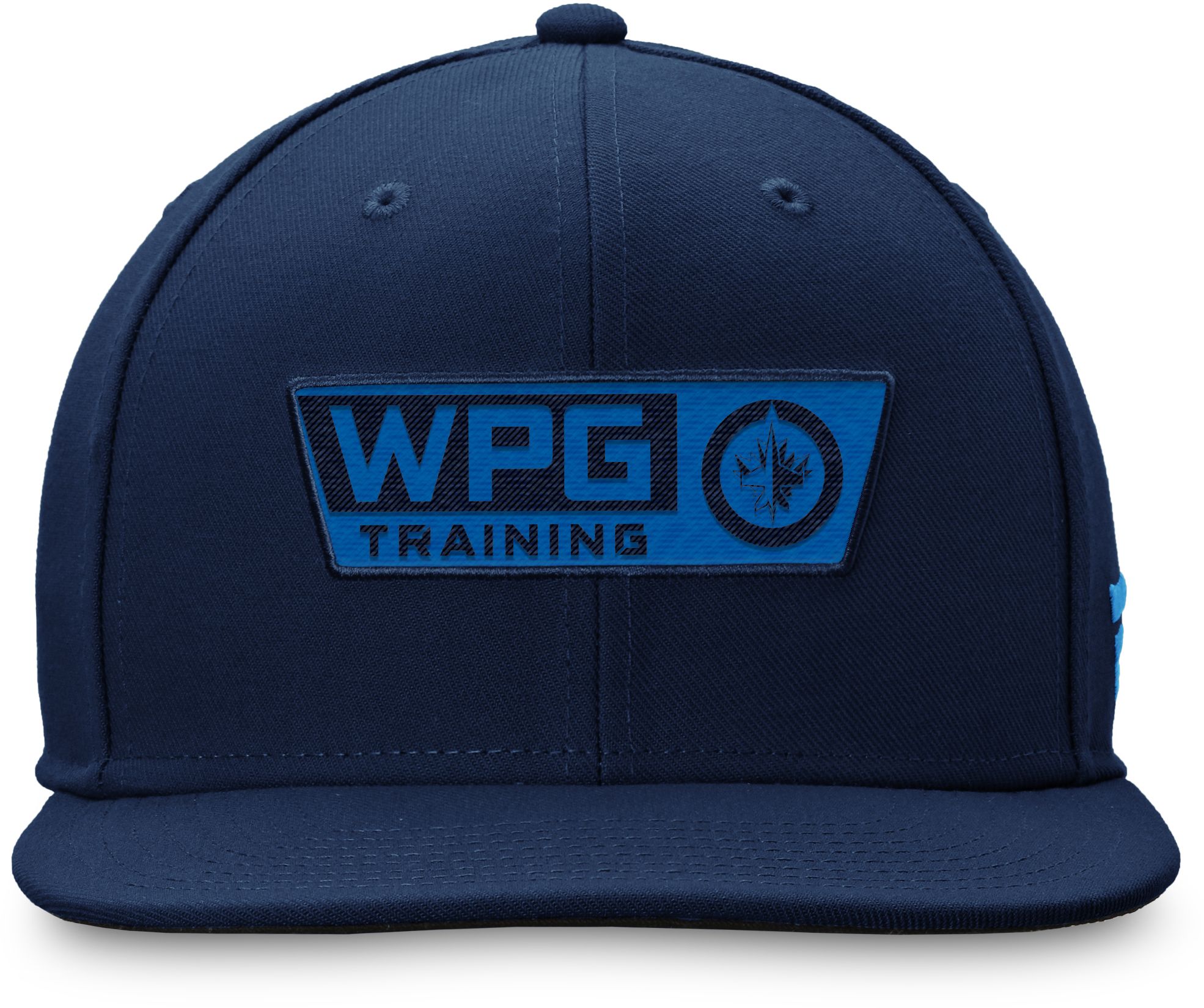 NHL Adult Winnipeg Jets Authentic Pro Training Camp Navy Snapback Hat product image