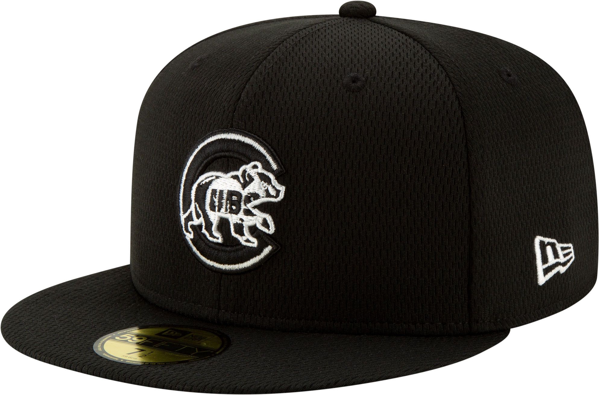 New Era Men's Chicago Cubs Black on Dub 59FIFTY Fitted Hat