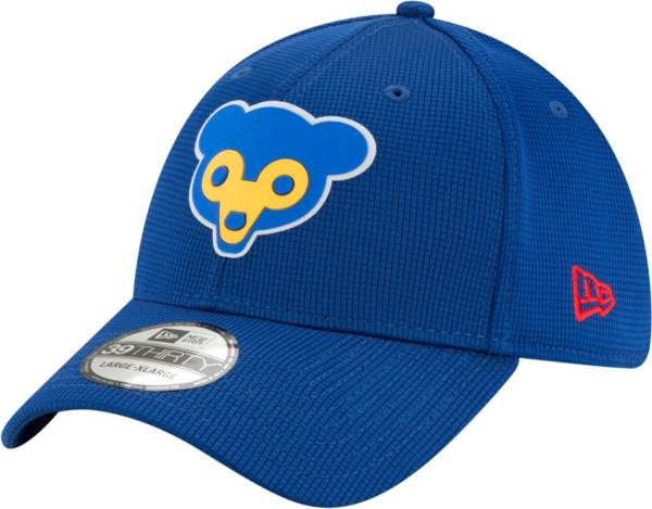 New Era Men's Chicago Cubs Blue 39Thirty Clubhouse Stretch Fit Hat