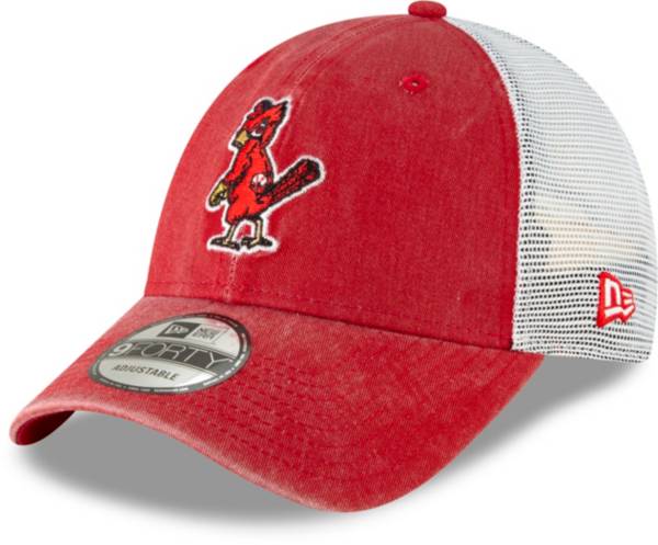 New Era Men's St. Louis Cardinals 9Forty Cooperstown Trucker Adjustable Hat  | Dick's Sporting Goods