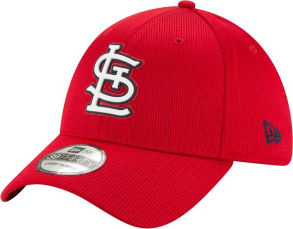 New Era Men's St. Louis Cardinals Red 39Thirty Clubhouse Stretch Fit Hat