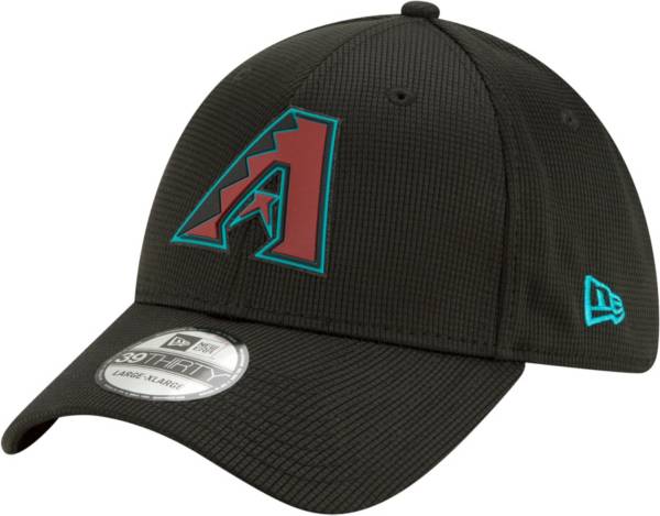 New Era Men's Arizona Diamondbacks Black 39Thirty Clubhouse Stretch Fit Hat