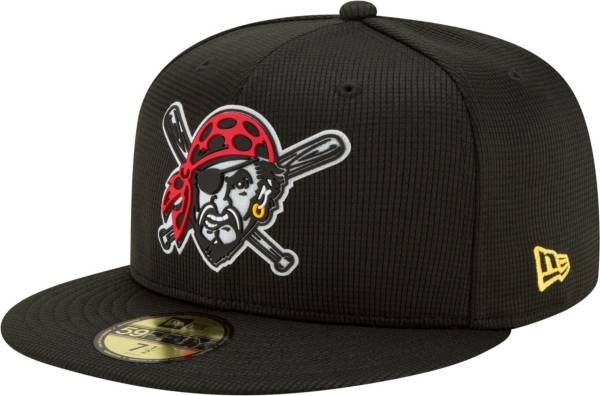 New Era Men's Pittsburgh Pirates BLack 59Fifty Clubhouse Fitted Hat