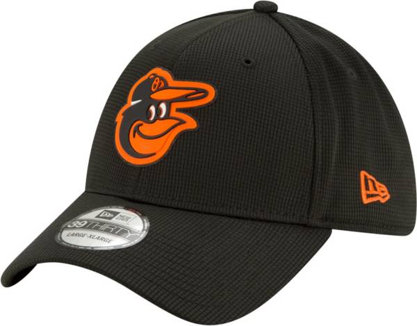 New Era Men's Baltimore Orioles Black 39Thirty Clubhouse Stretch Fit Hat