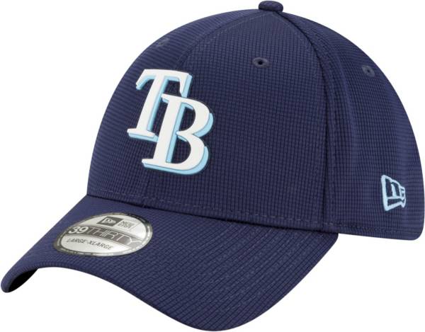 New Era Men's Tampa Bay Rays Navy 39Thirty Clubhouse Stretch Fit Hat