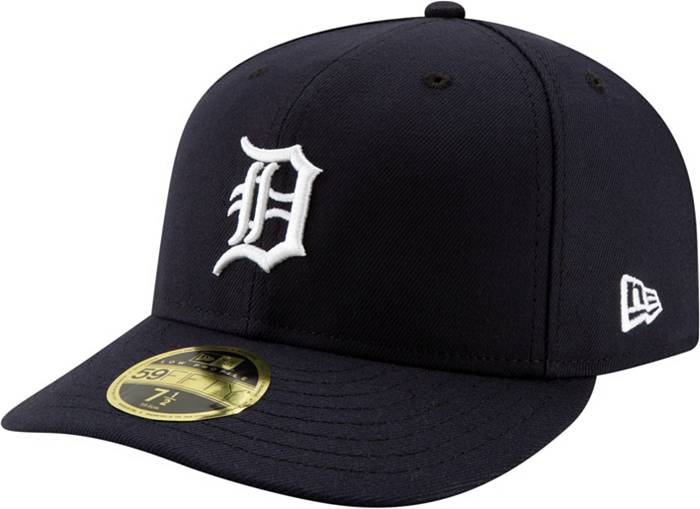 New Era Detroit Tigers Home Navy 59Fifty Low Crown Authentic Collection  Diamond Era Batting Practice Fitted Hat