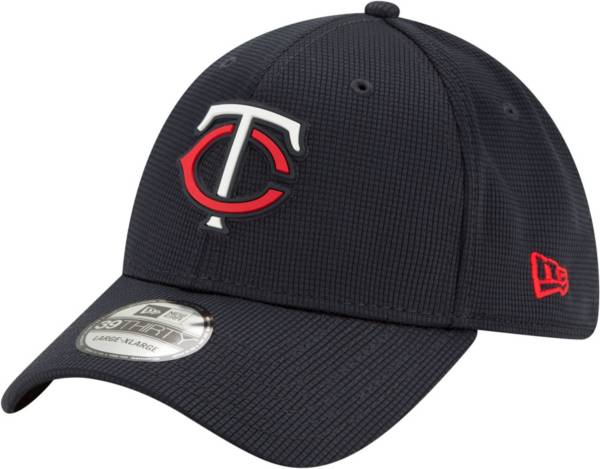 New Era Men's Minnesota Twins Navy 39Thirty Clubhouse Stretch Fit Hat