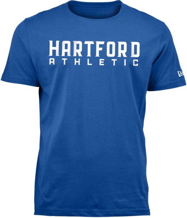 New Era Men's Hartford Athletic Wordmark Royal T-Shirt