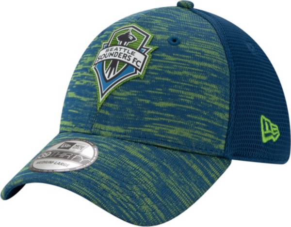 New Era Men's Seattle Sounders Classic 39Thirty On Field Stretch Fit Hat