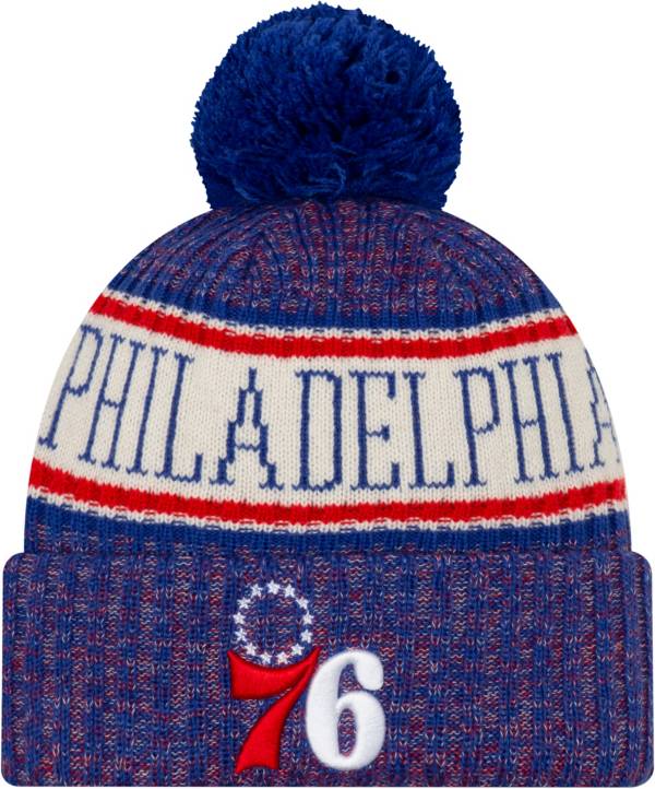 New era 76ers knit sales hat